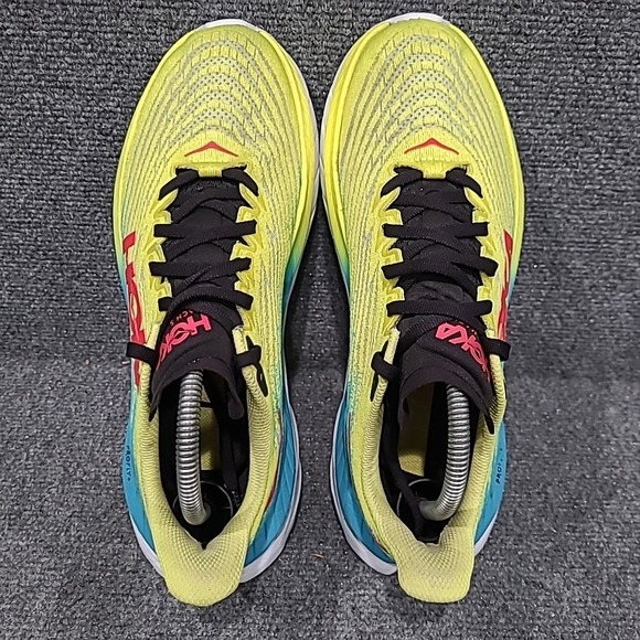 Hoka One One Mach 5‎ Shoes Womens Size 9.5 B Yellow 1127894 EPSB - Picture 9 of 16